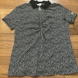 Michael Kors Leopard Top - Sz. Medium